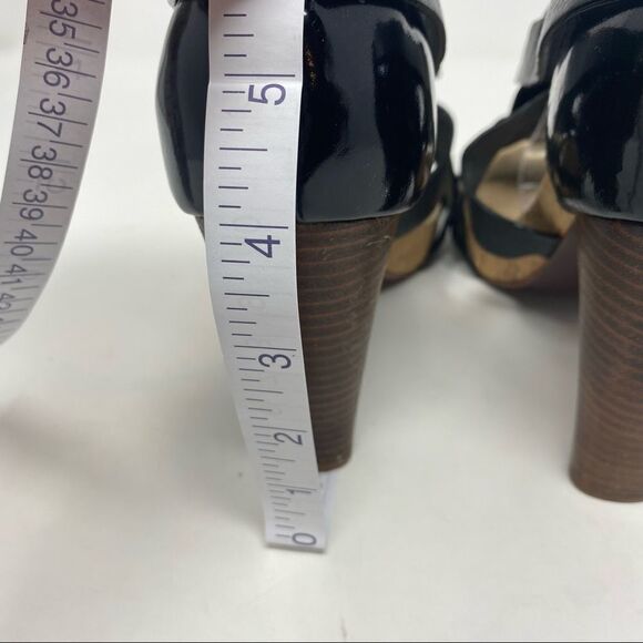 Cole Haan Black Leather Heels- Size 7.5 - Picture 12 of 13